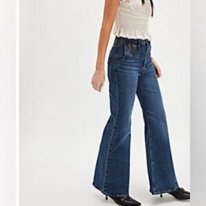 Levi's Women's Flare Jeans - Dark Blue